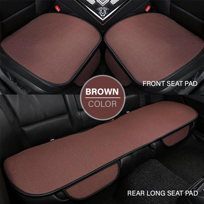 Ice Silk Anti-Slip Car Seat Pad For Summer: Breathable and Refreshing 🍃