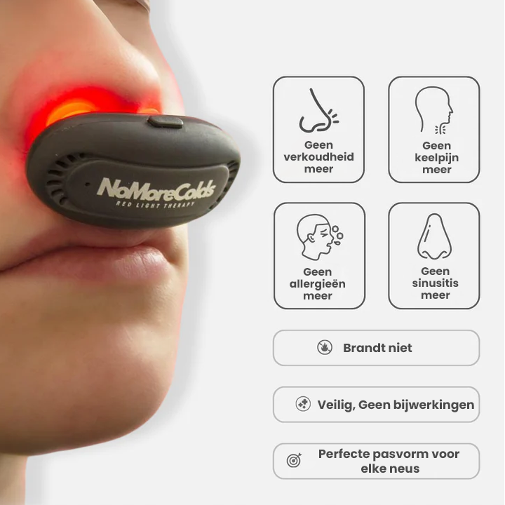 Oveallgo™ RespiRelief Rood Licht Neustherapie Instrument