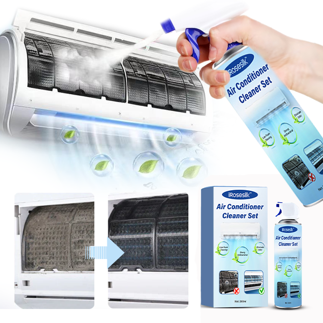 50% OFF🔥 iRosesilk™ Air Conditioner Cleaner Set