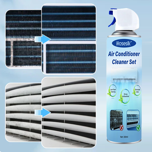 50% OFF🔥 iRosesilk™ Air Conditioner Cleaner Set