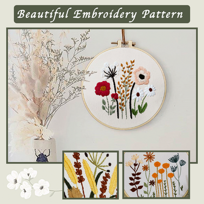 Floral Embroidery Starter Kit