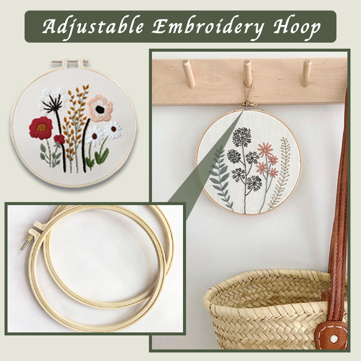 Floral Embroidery Starter Kit