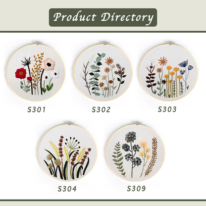 Floral Embroidery Starter Kit