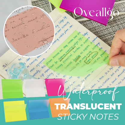 Waterproof Translucent Sticky Notes