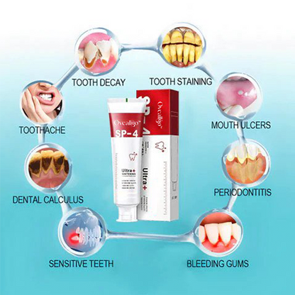 🔥2024 HOT SALE🔥 Oveallgo™ SP-4 Probiotic Whitening Toothpaste